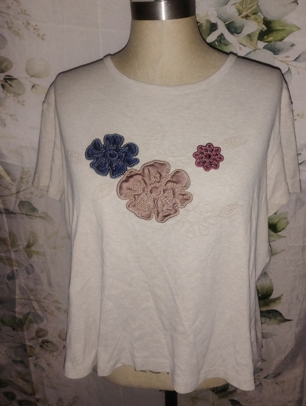 5For$12 Embroidered Tee